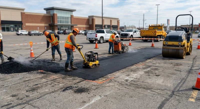 Church Parking Lot Repair in San Diego County, CA